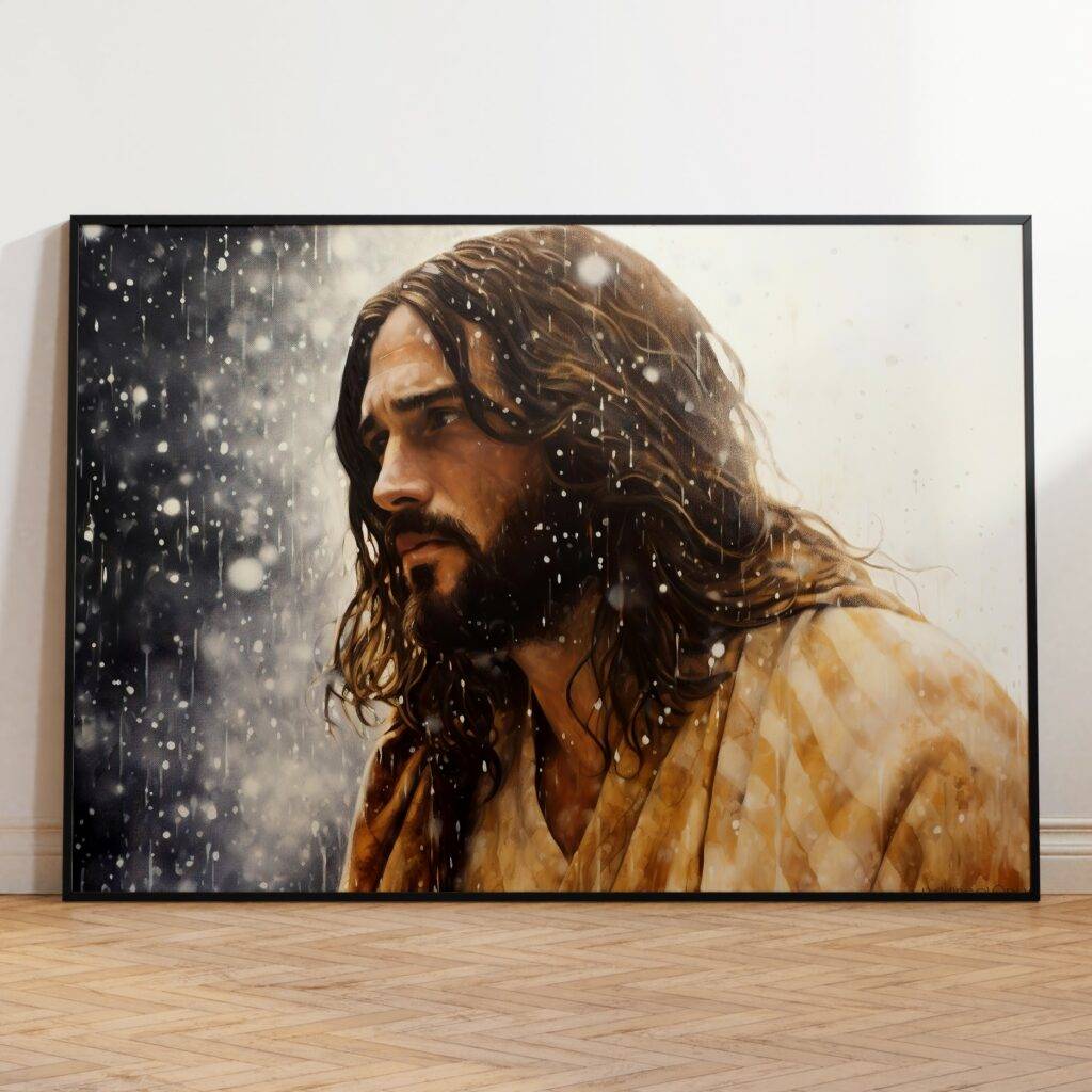 Jesus Christ Wall Art Portrait