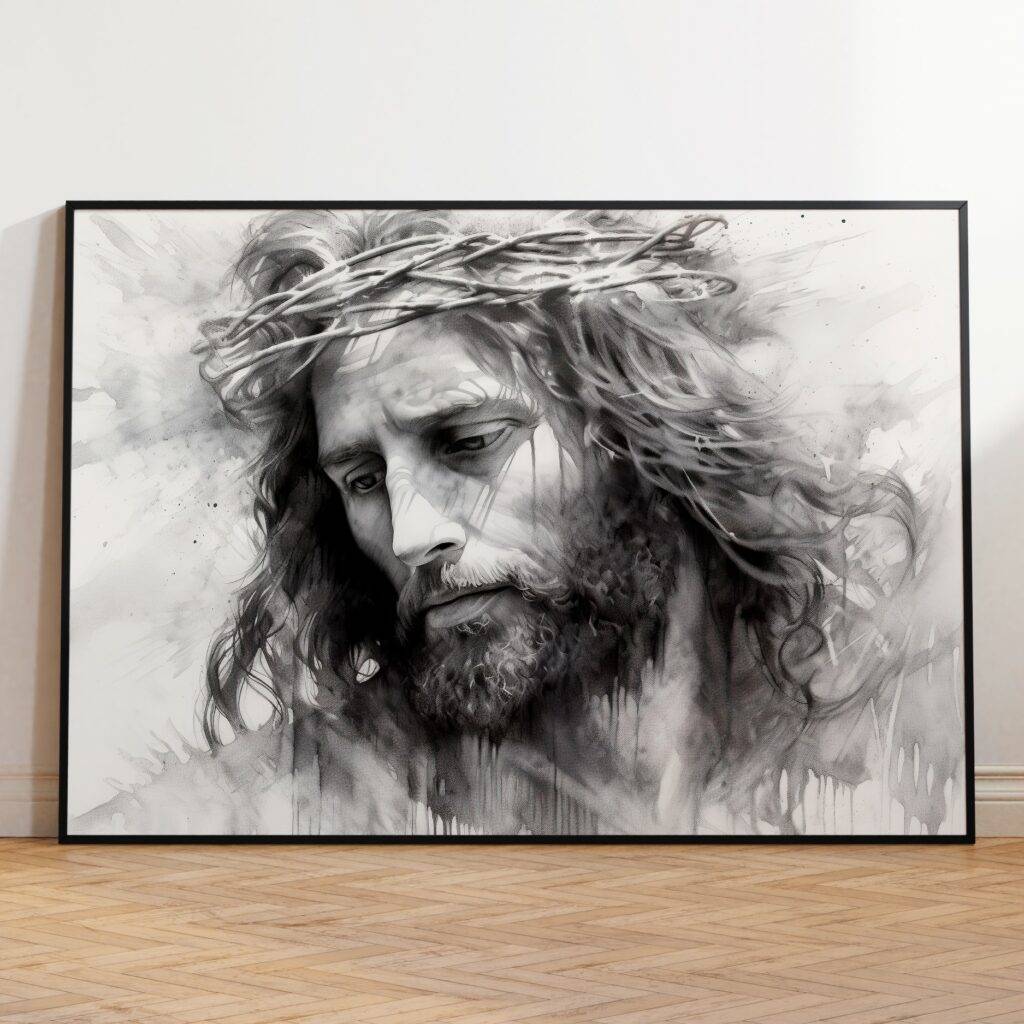 Jesus Crown of Thorns Wall Art