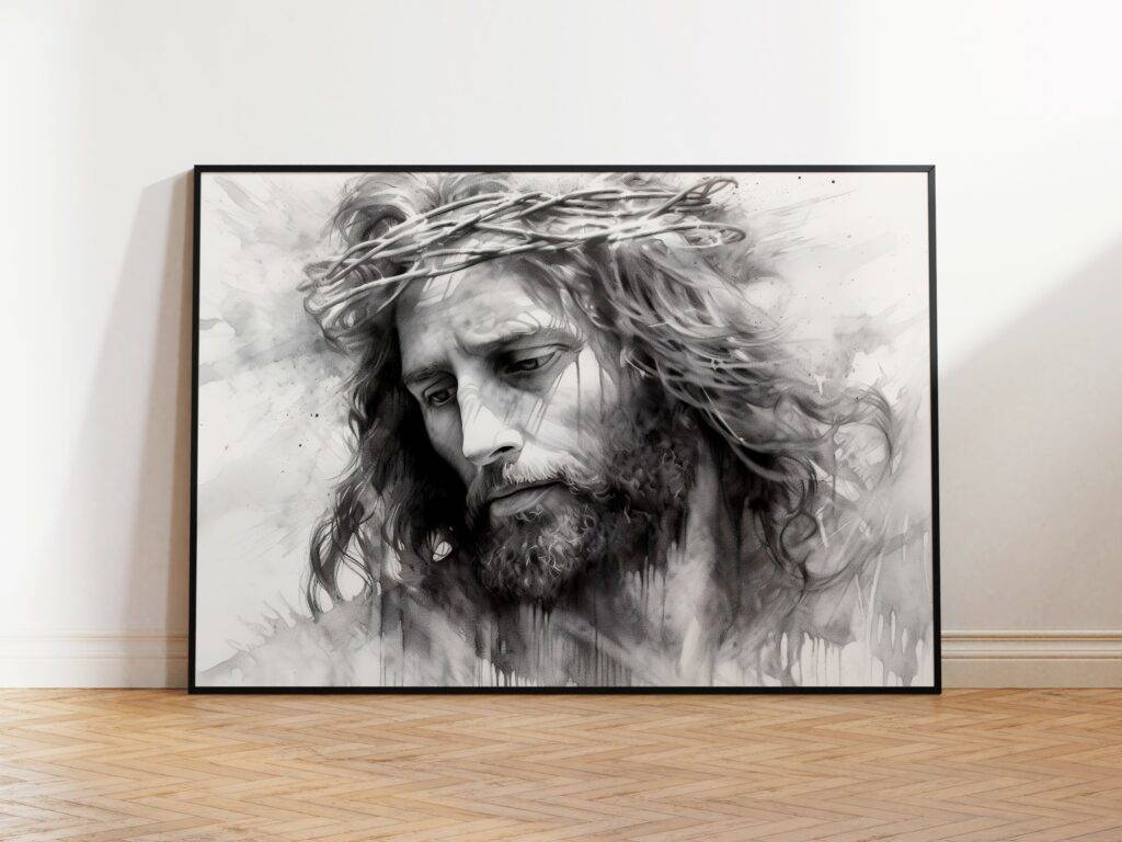 Jesus Crown of Thorns Wall Art