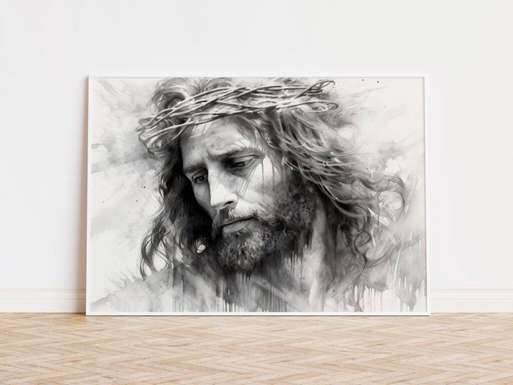 Jesus Crown of Thorns Wall Art - Image 2