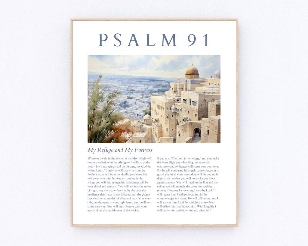 Psalm 91 Wall Art - Image 5
