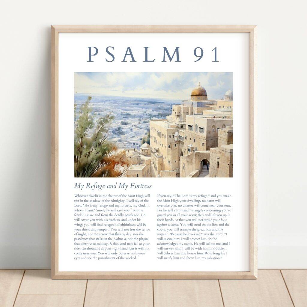 Psalm 91 Wall Art