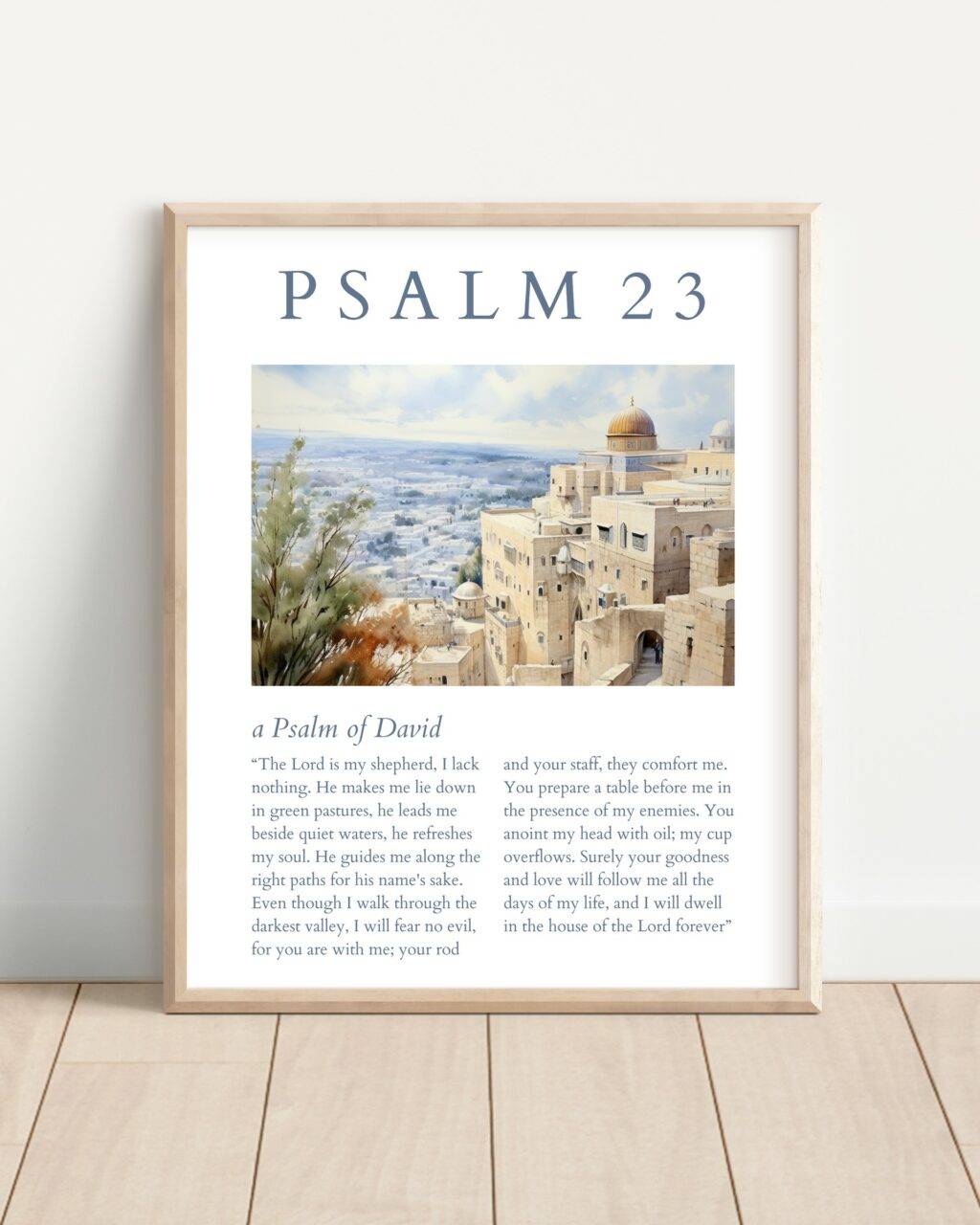 Psalm 23 Wall Art