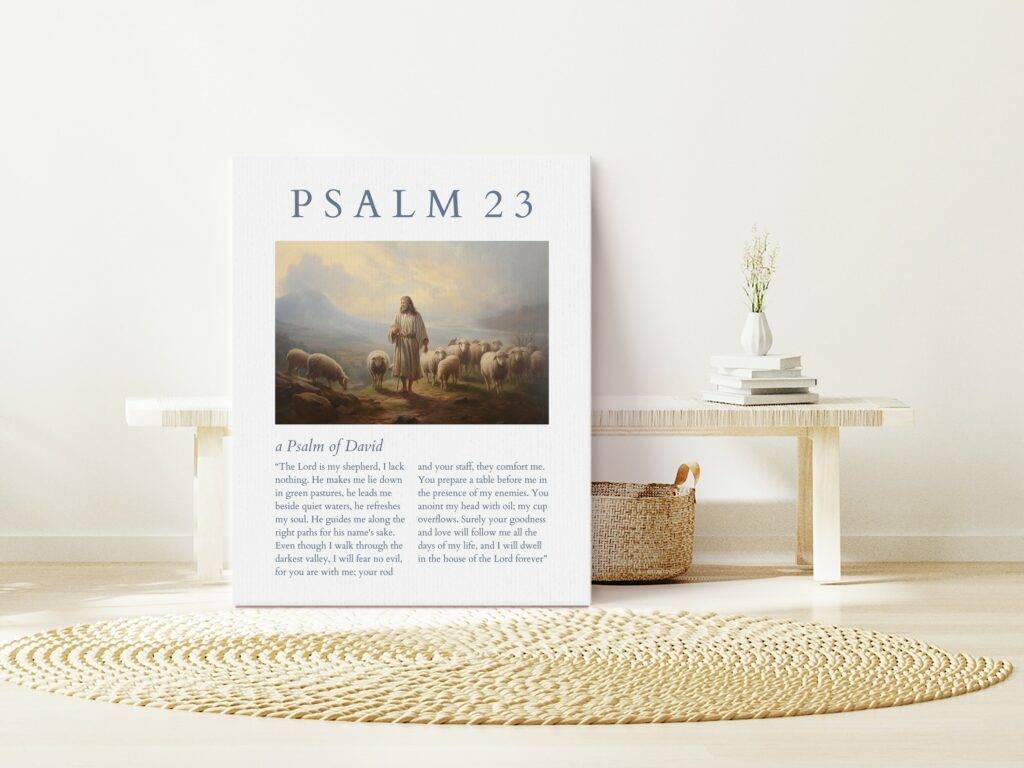 Psalm 23 Wall Art - Image 2