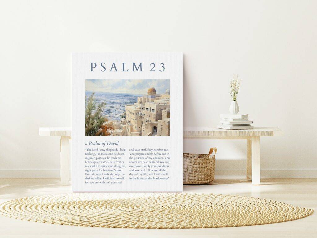 Psalm 23 Wall Art - Image 2