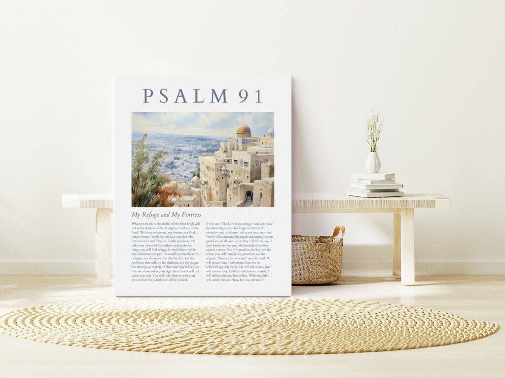 Psalm 91 Wall Art - Image 2