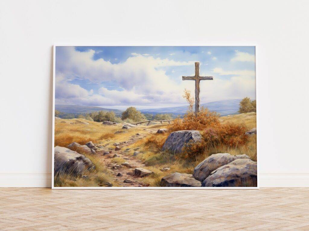 Christianity Cross Wall Art - Image 3