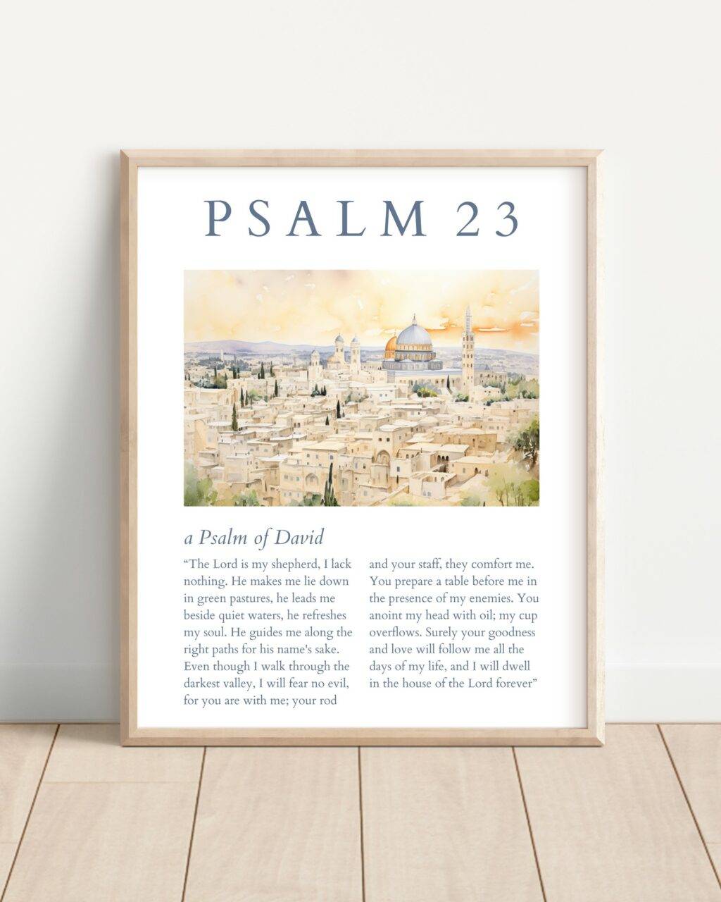 Psalm 23 Wall Art