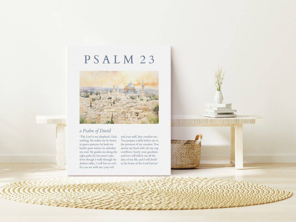 Psalm 23 Wall Art - Image 5