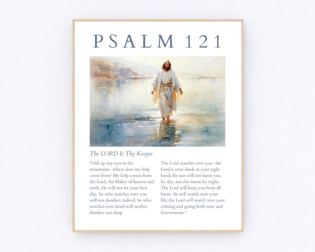 Psalm 121 Wall Art - Image 5