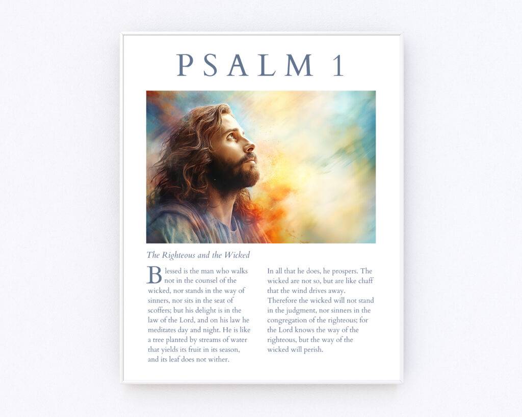 Psalm 1 Wall Art - Image 4