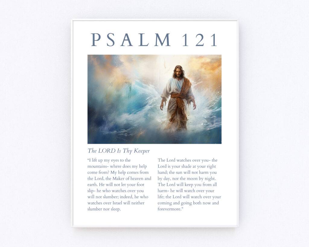 Psalm 121 Wall Art - Image 4