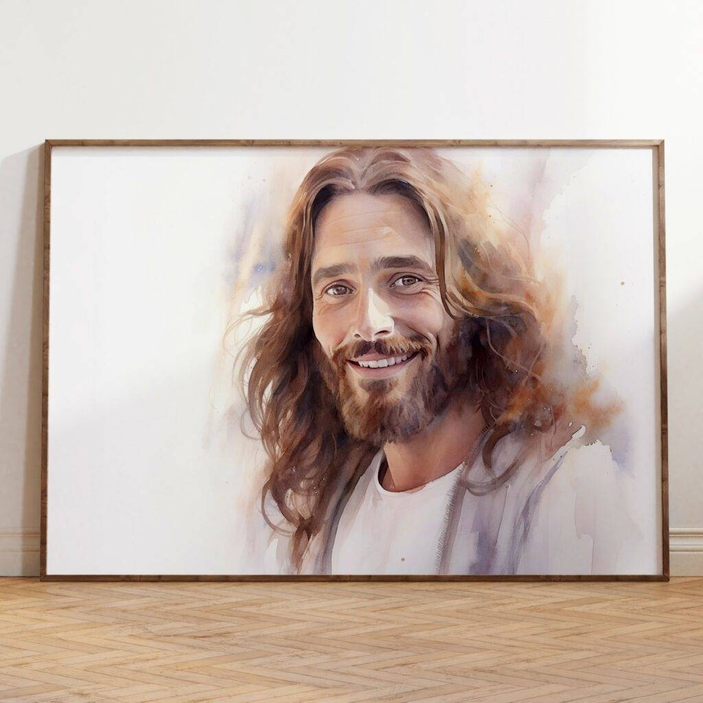 Jesus Christ Wall Art Portrait