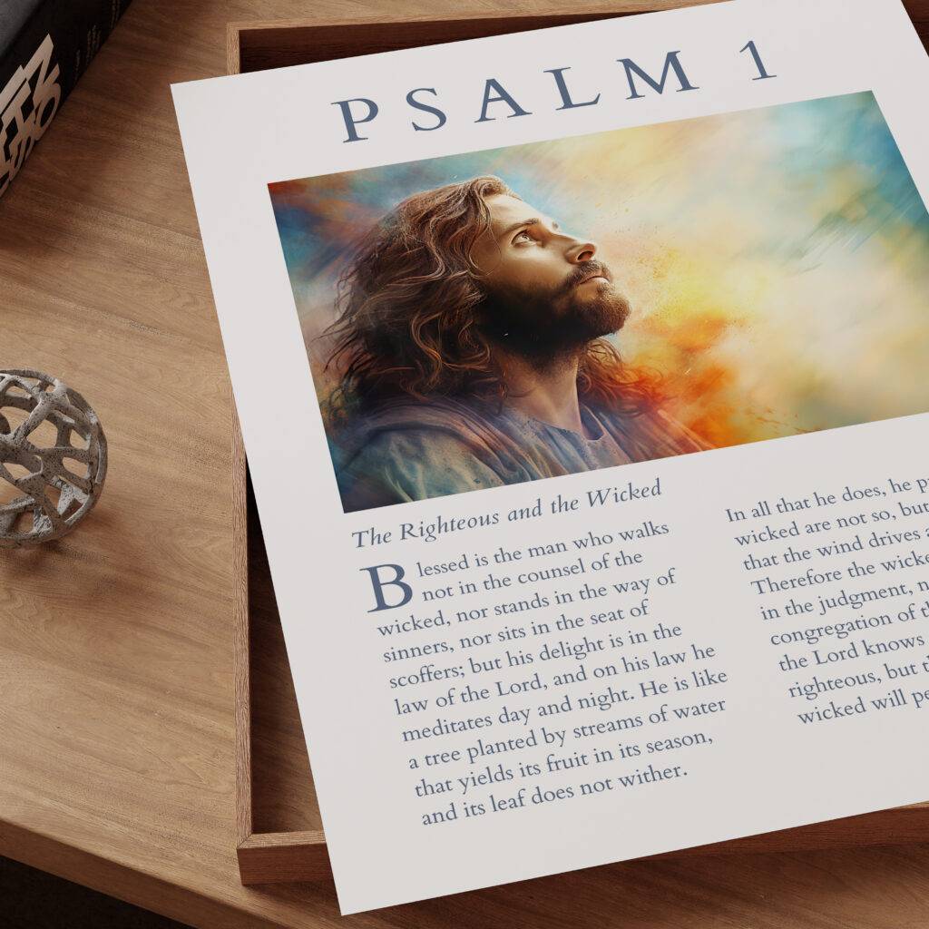 Psalm 1 Wall Art