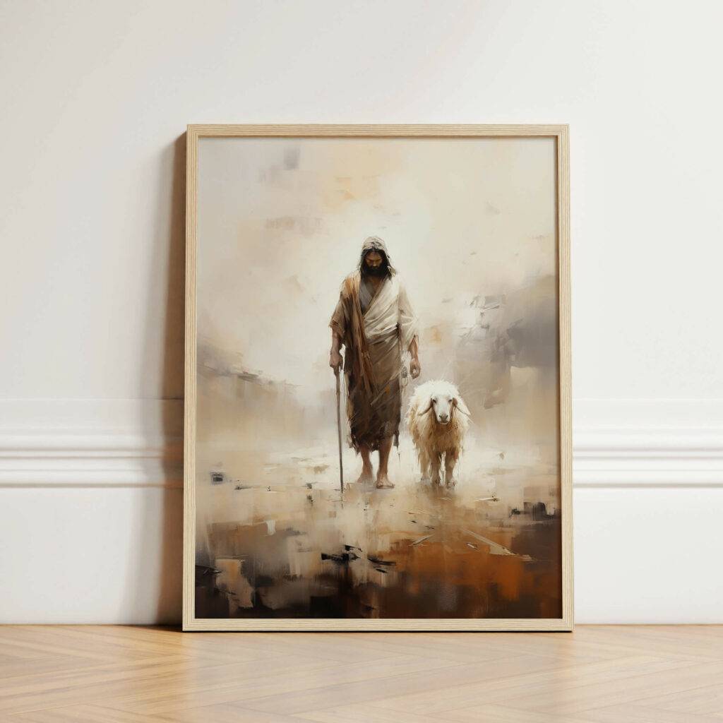 Jesus leaves the 99