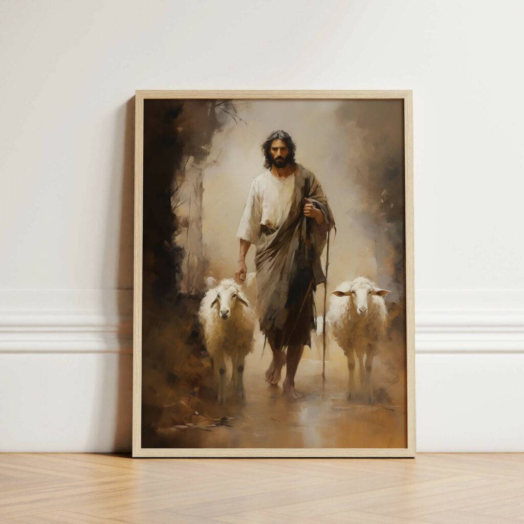 Jesus leaves the 99